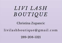 Livi Lash Boutique, Burlington, ON opening hours
