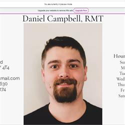 Daniel Campbell RMT, Windsor, ON opening hours