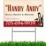 Handy Andy Sm Reno's & Repairs, Sudbury, ON opening hours
