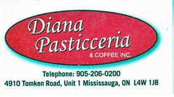 Diana Pasticceria Cafe, Mississauga, ON opening hours