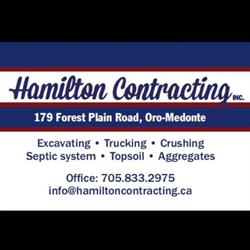Hamilton Contracting Inc, Oro-Medonte, ON opening hours