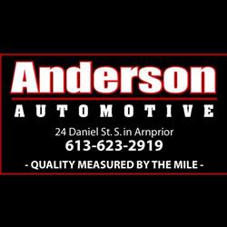 Anderson Automotive (Arnprior) Inc, opening hours