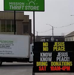 Mission Thrift Store Belleville, opening hours