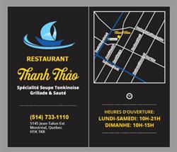 Restaurant Thanh Th?o, Saint-Léonard, QC opening hours