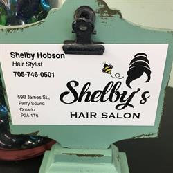 Shelby's Hair Salon, Parry Sound, ON opening hours
