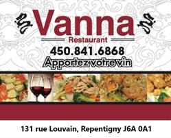 Restaurant Vanna, Repentigny, QC opening hours