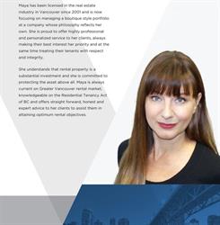 Maya Boucek Property Management with Remax, Vancouver, BC opening hours