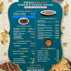 Peshawari Kabab hut LMT, Calgary, AB opening hours