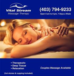 Vital Stream Massage (Brooks ) Ltd., opening hours