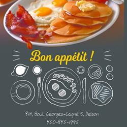Dan Oeuf, Delson, QC opening hours