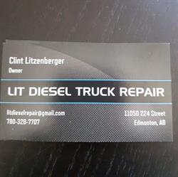 Lit Diesel Truck Repair Inc., Edmonton, AB opening hours
