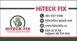 Hiteck Fix, Calgary, AB opening hours