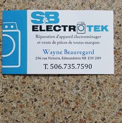 SB Electrotek, Edmundston, NB opening hours