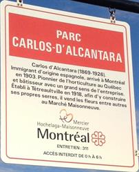 Parc Carlos-D'Alcantara, Montréal, QC opening hours