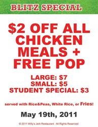 Willy's Jerk - Milton, opening hours