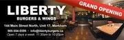 Liberty Burgers & Wings, Markham, ON opening hours