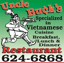 Uncle Buck's Restaurant, Prince Rupert, BC opening hours