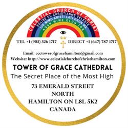 Celestial Church of Christ Tower of Grace Cathedral, Hamilton, ON opening hours