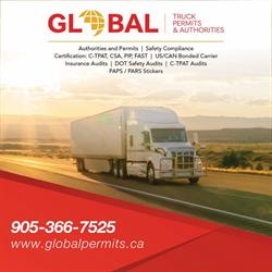 Global Truck Permits & Authorities, Brampton, ON opening hours