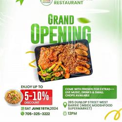 Lagos mainland restaurant, Barrie, ON opening hours