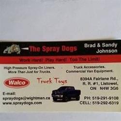 The Spray Dogs, Listowel, ON opening hours