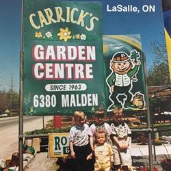 Carrick's Garden Centre, Windsor, ON opening hours