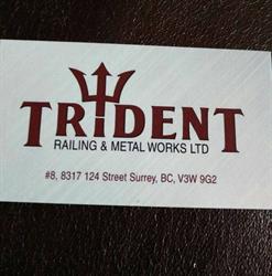 Trident Railing & Metal Works Ltd, Surrey, BC opening hours