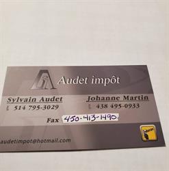 Audet Impôt, Pointe-Calumet, QC opening hours