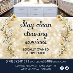 Stay-Clean Cleaning Services, Kelowna, BC opening hours