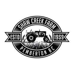 Shaw Creek Farm, Pemberton, BC opening hours