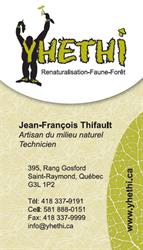 YHETHI Renaturalisation Faune Forêt, Saint-Raymond, QC opening hours