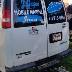 Jean gagne mobile marine service, Rockland, ON opening hours