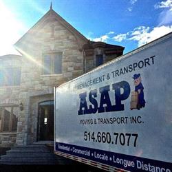 ASAP Moving and Transport, Saint-Léonard, QC opening hours
