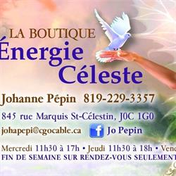 La Boutique Énergie Céleste, Saint-Celestin, QC opening hours