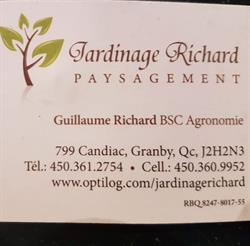 Jardinage Richard, Granby, QC opening hours