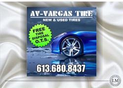 Av-Vargas Tires, Ottawa, ON opening hours