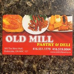 Old Mill Pastry & Deli, Etobicoke, ON opening hours