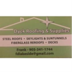 Dyck Roofing And Supplies, Niagara on the Lake, ON opening hours