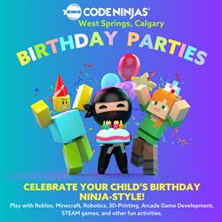 Code Ninjas West Springs, Calgary, AB opening hours