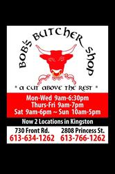 Bob's Butcher Shop, Kingston, ON opening hours