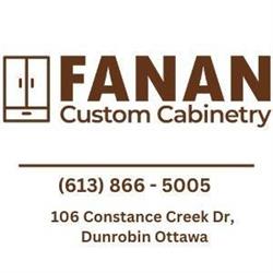Fanan Custom Cabinetry, Dunrobin, ON opening hours