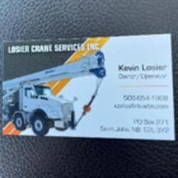 Losiers Crane Service Inc, Saint John, NB opening hours