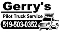 Gerry's Pilot Truck Service, Ontario pilot car service, Atwood, ON opening hours