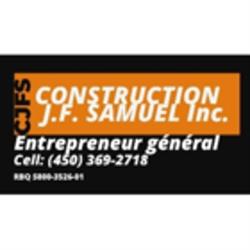 Construction J.f. Samuel Inc., Les Coteaux, QC opening hours