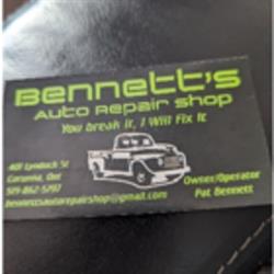 Bennett Auto Repair Shop, Corunna, ON opening hours