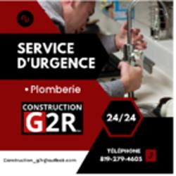 Construction G2R Inc. - Plomberie, Rouyn-Noranda, QC opening hours