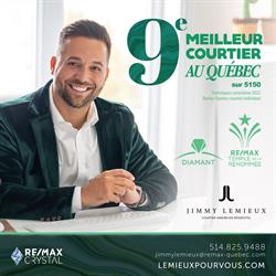 Jimmy Lemieux, courtier immobilier RE/MAX Crystal - Ste-Thérèse, Sainte-Thérèse, QC opening hours