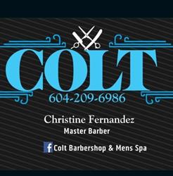 Colt Barbershop & Men's Spa, Williams Lake, BC opening hours