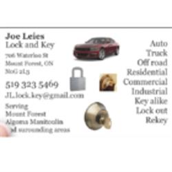 Joe Leies Lock And Key, Mount Forest, ON opening hours