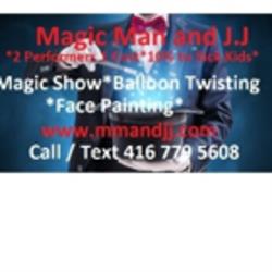 Magic Man & J.J. Magic Shows Face Painting & Balloon Twisting, Toronto, ON opening hours